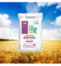 魯北綠康牌高筋粉10公斤裝
