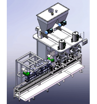 CF25-S2雙工位面粉半自動包裝機
