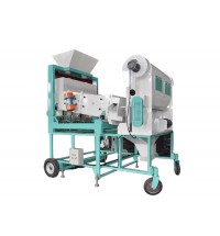 移動式振動清理篩接循環風