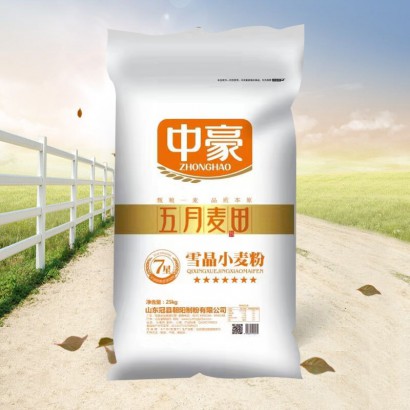 中豪五月麥田雪景小麥粉